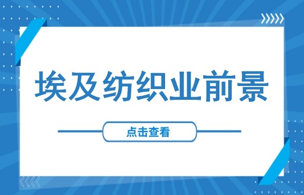 从政策红利到区位优势：埃及纺织业如何成为中企出海新热土？