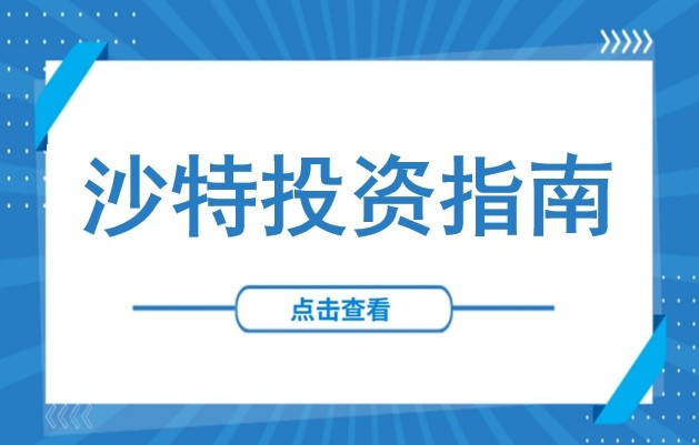 取消外资准入门槛！沙特全面开放新规之下：投资优惠政策、经济特区与公司设立形式详解